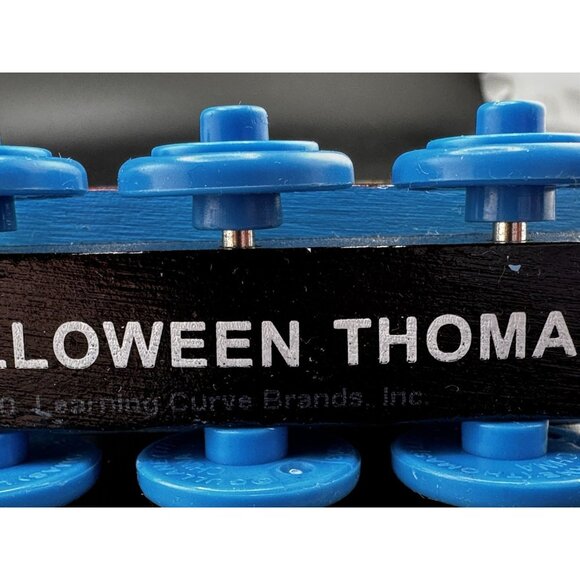 Halloween Thomas Wooden Railway Vtg 2003 Train Engine Learning Curve Limited - Picture 10 of 12